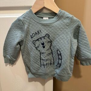 Carter's Blue Tiger Roar Sweatshirt